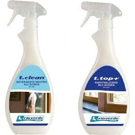 Detergente e ravvivante ad acqua per infissi e legno tClean rr1050 tTop rr1250 (1/3)
