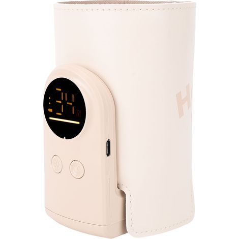 Chauffe-biberon thermorégulé recharge USB nomade manchon isolant pour voyage extérieur (1/5)