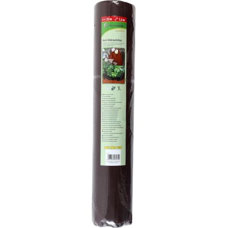 Anti-Unkrautvlies Comfort 25x1,5m, 90g/m2, braun, Rolle