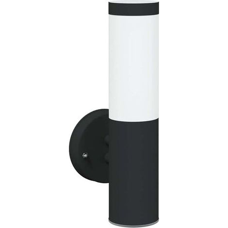 Applique murale extérieure noire, 15 x 7,5 x 33 cm (1/5)