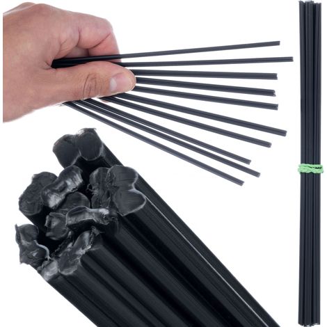 Legante per saldatura plastica PP Nero 10pz 20cm