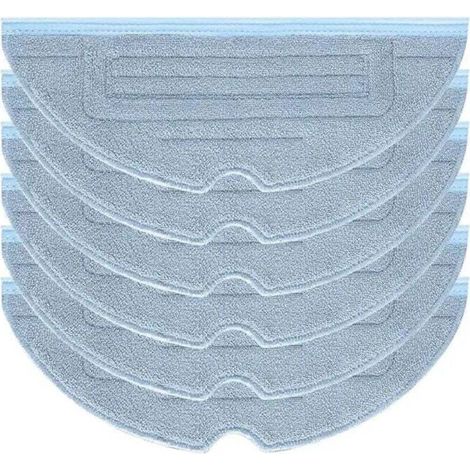 6pcs Serpillière pour Roborock S7 Pro Ultra S7 MaxV Ultra S7 Plus S7 Max Pièces de Rechange Accessoires pour Roborock S7 T7s T7s Plus Robot Aspirateur (1/4)