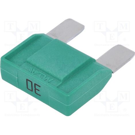 Maxi Car Flat Fuse 30amp 32v 29mm Colour Green Amfma-30a