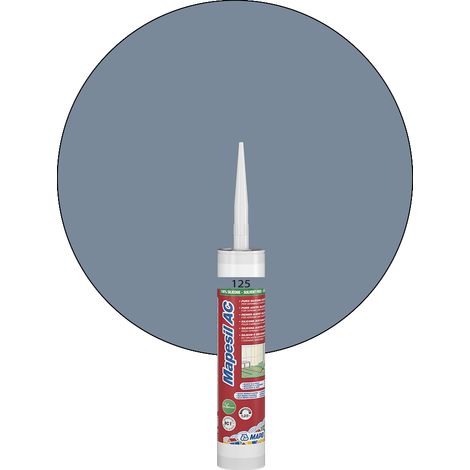 Silicone MAPESIL AC MAPEI 310 ml - 125 Gris chateau (1/4)