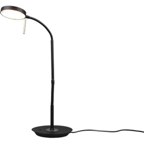 [GEBRAUCHT] B-Ware Trio Tischleuchte Schreibtischlampe Led Monza Sensordimmer Schwarz Cct 12 W 57cm