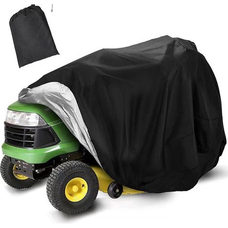 Housse grande taille 183x137x117cm pour tondeuse autoportée et tracteur, couverture imperméable anti-poussière avec sac inclus