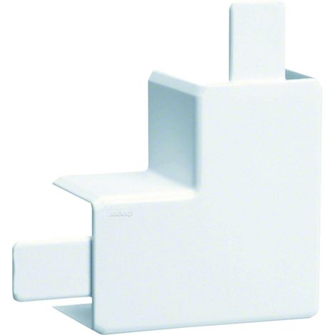 Angle plat lifea pour LF40040 RAL 9016 Pure HAGER LF4004059016