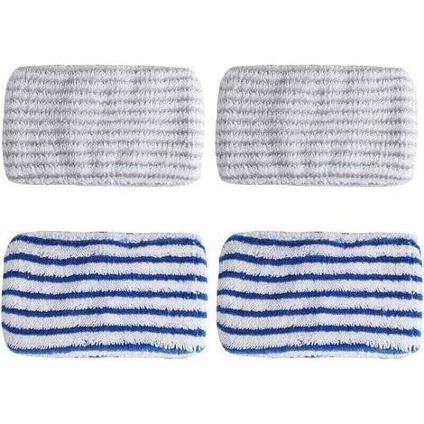4 Replacement Microfiber Cloths Designed for ROWENTA Clean & Steam ZR005801, ZR005804, ZR850002, Microfiber Mop, Rowenta Clean & Steam Wipe (1/4)