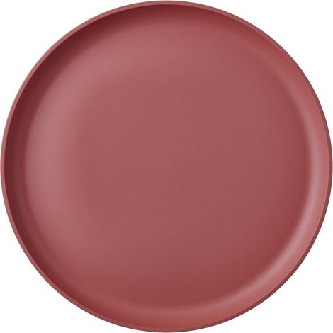 Assiette plate Silueta - Lavable au lave-vaisselle et résistant au micro-ondes - Assiettes en plastique - Assiettes plates - Vaisselle - 26 cm - Vivid mauve (1/5)