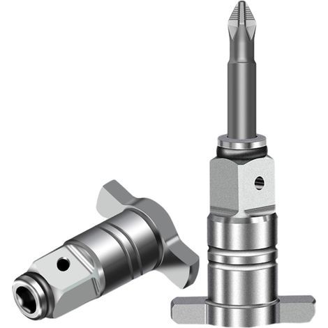 Atornillador de impacto sin escobillas, accesorios de eje de doble uso, llave ajustable, pieza de eje (1/5)