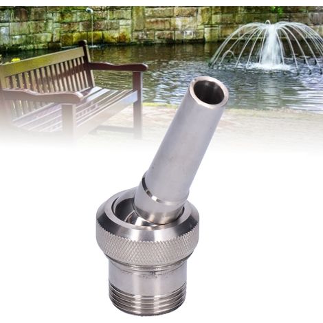 Buse de Fontaine à Filetage Mâle G1 32mm, Tête d'Arrosage Multi-Direction pour Bassin (1/5)