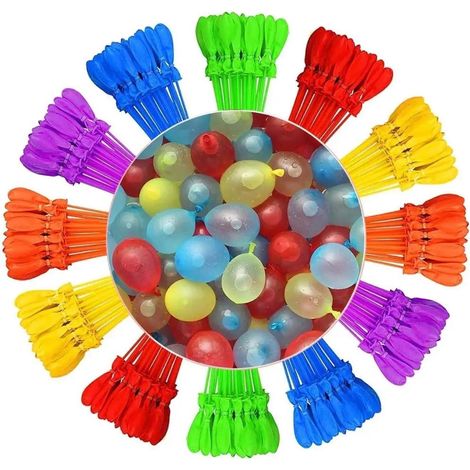Ballons à eau magiques à remplir pour jeux de bataille d'eau, accessoires pour enfants, jouets d'été pour la plage et les fêtes d'été en plein air. (1/5)
