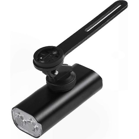 Lampe avant vélo LED rechargeable étanche, éclairage nocturne sécurité, montage facile sans outil, projecteur puissant pour cyclisme urbain et VTT. (1/5)