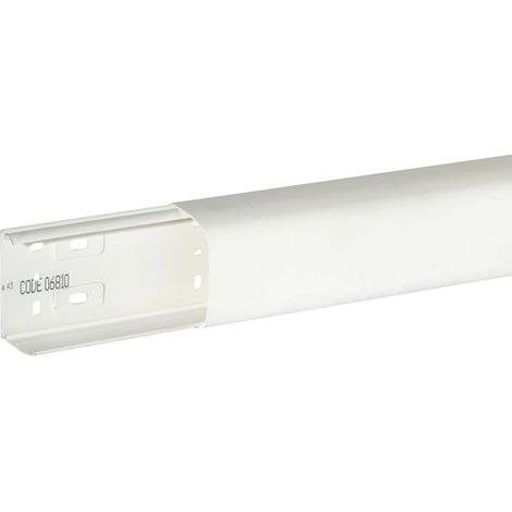 CND 65x50 WE Canalina per impianti di condizionamento, bianco everest