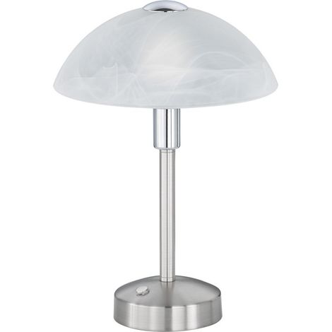 Lampe de table DONNA chromée LED 4W 3000K dimmable Trio (1/3)