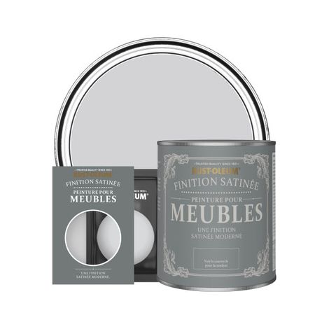 Peinture pour Meubles Finition Satinée - Ombre Lilas (1/2)