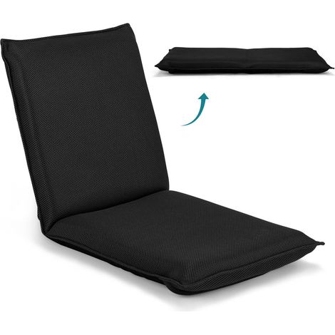 Lazy Sofa Floor Chair Foldable Gaming Chair Portable Reading Floor Seat