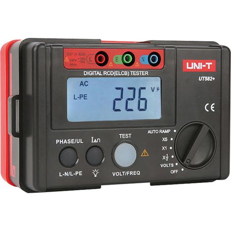 UNI-T RCD-Prüfgerät UT582+