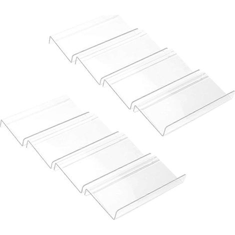 Organisateur de tiroir à épices en acrylique transparent (lot de 8) (1/5)