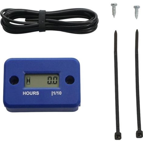 Contador de horas inductivo impermeable Promx PR06 azul (EL)