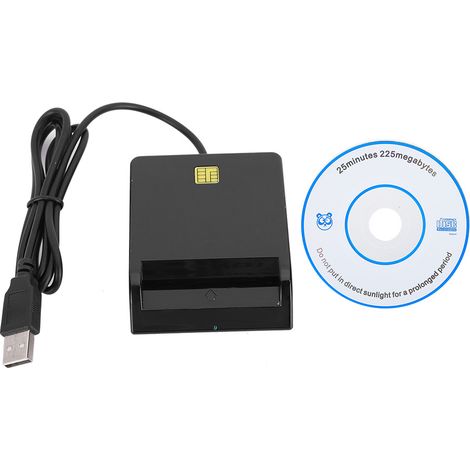 Lecteur de cartes multifonction USB2.0 pour cartes M2, MS, bancaires, identité, SIM, mémoire et CAC (1/5)