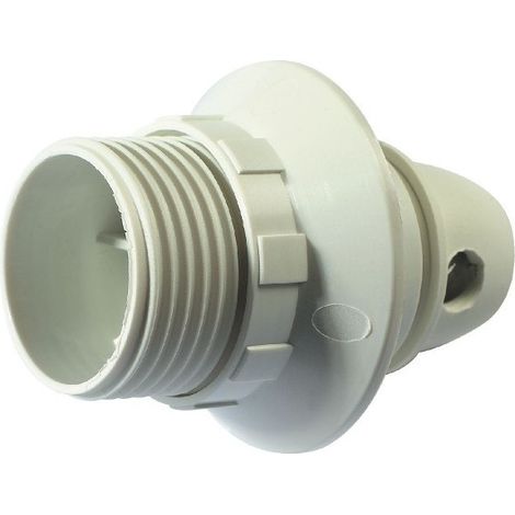 Ficha E14 de poliamida con conexión de 10 mm