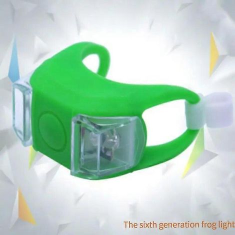 Feux clignotants LED pour vélo - Durables et économiques - Feux arrière verts de pointe BrightGreen (1/5)