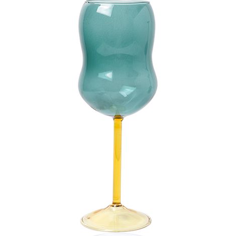 Verre À Vin - 301 À 400 Ml - À Pied - Multicolore - Lot De 6 (1/5)
