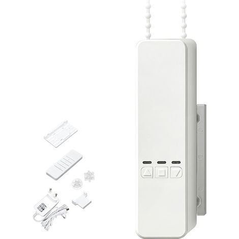 Tuya WiFi Moteur de rideau de perles intelligent Pilote de stores enrouleurs électriques Ouverture automatique Prise en charge de l'application/Voive/Télécommande Configuration de la minuterie Pourcen (1/5)