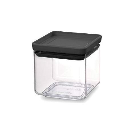 Brabantia Tasty+ barattolo in plastica grigio scuro 0,7 L (1/4)
