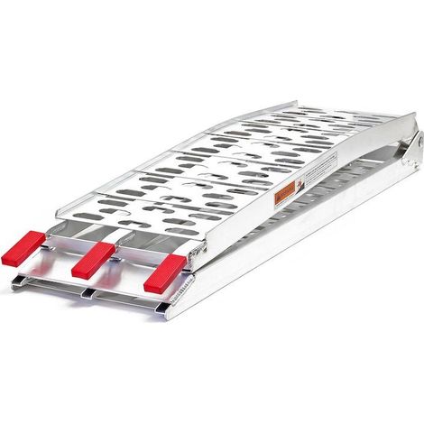 Rampe de chargement moto pliable 340 kg 228 cm de long (1/5)