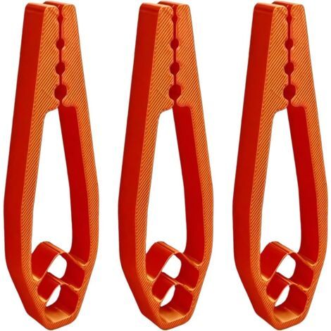 BUNTHAUS Lot de 3 Pince à clous avec poignée sûre pour marteler et positionner précisément dans les tâches de travail du bois (1/5)