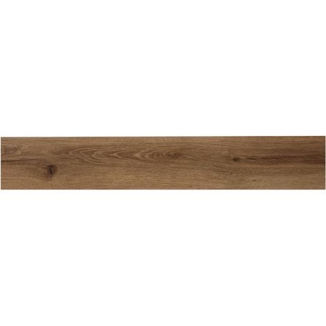 Lote de 7 tiras adhesivas de PVC Vera de 15 x 91 cm, color marrón natural - Atmosphera créateur d'intérieur (1/4)