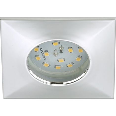 PRISMA - FARETTO LED INCASSO FISSO 1X5W400LM IP44 QUADRATO