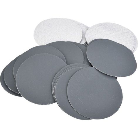 Disques de ponçage humides et secs de 75 mm, grain 1500, 7,6 cm, papier abrasif électrostatique en carbure de silicium pour plantation - Lot de 50