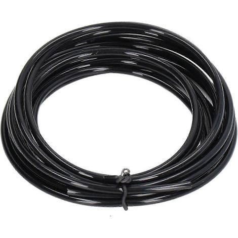Tube à encre flexible en plastique noir, 5 mètres, remplacement pour imprimante UV A3 A4, machine jet d'encre photo, conduit d'encre résistant, longueur 16,4 pieds. (1/5)