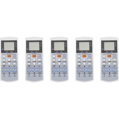 5X Le Conditionneur de Climatisation TéLéCommande pour Controller A75C3407 A75C3623 A75C3625 KTSX003 A75C3297 (1/5)