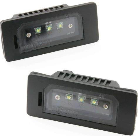 KIT LUCI TARGA A LED COMPATIBILE CON BMW 5er  Typ F10 F11  BJ 2010-2017, VETRO TRASPARENTE (1/3)