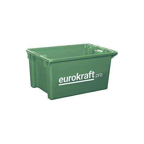 eurokraft pro  Contenitore impilabile girevole in polipropilene (1/3)