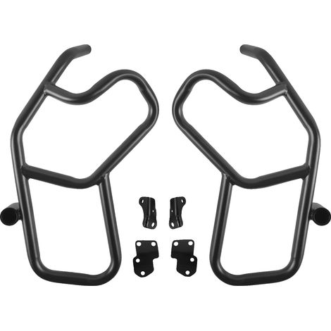 Barra protectora del motor, acero de alta calidad, compatible con Kawasaki Versys 1000 2019-2023, color negro. (1/2)