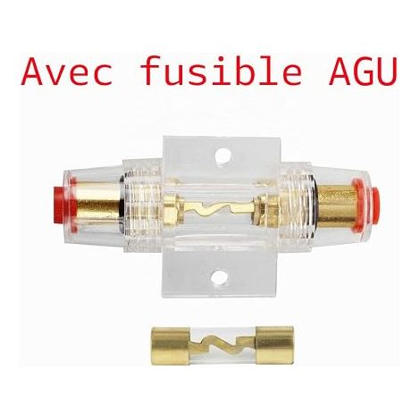 Porte-fusible AGU voiture automobile l'audio Puissance tube verre fusibles AGU (1/3)