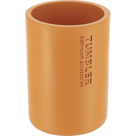 Gobelet polyresine - moutarde - Tendance
