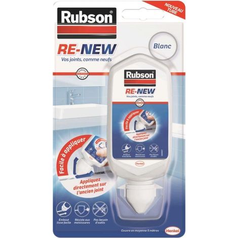 Mastic per bagno e cucina Pure Re-new Bianco 100ml - Rubson (1/4)