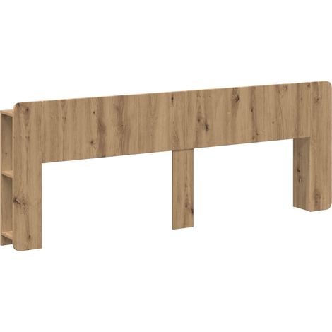 Maison Exclusive - Kopfteil Schrank mit Speicher Artisan-Eiche Ho