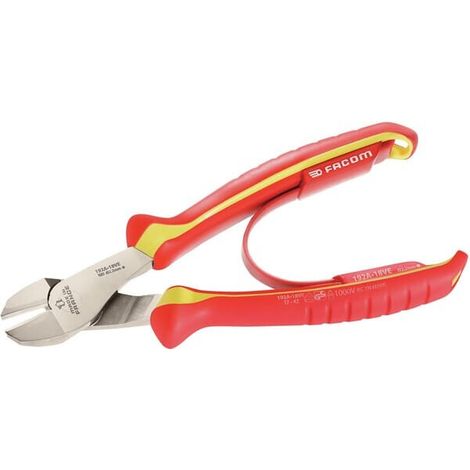 Alicate de corte diagonal VDE 180mm FACOM 192A18VE