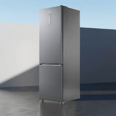 Cecotec Réfrigérateur Bolero CoolMarket Combi 405 WL Elite Black Peach D. 405 L, Hauteur 199 cm, Largeur 59,2 cm, Total No Frost (1/5)