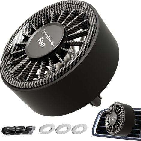 Ventilateur rafraîchissant de voiture Mini Réfrigérateur Portable (1/5)