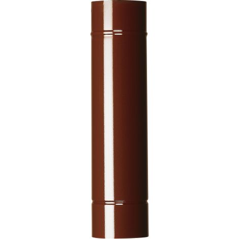 Tubo per stufa 15x50 cm in acciaio smaltato marrone 1 PZ tubo per stufa stufe a legna