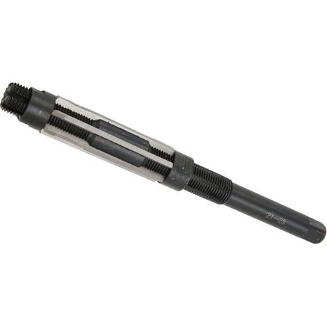 Alésoir réglable Outil de serrage à main 6 goujures 64mm Longueur 9SiCr 21-23mm Plage de réglage (1/4)