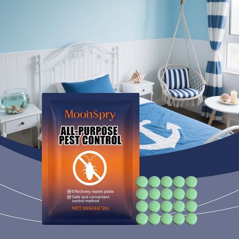 Pest Repellent Pills - Gentle Formula, Clean & Portable, Suitable for Home and Outdoor Use - 80g (4g20) -- BIEMMEDUE (1/5)